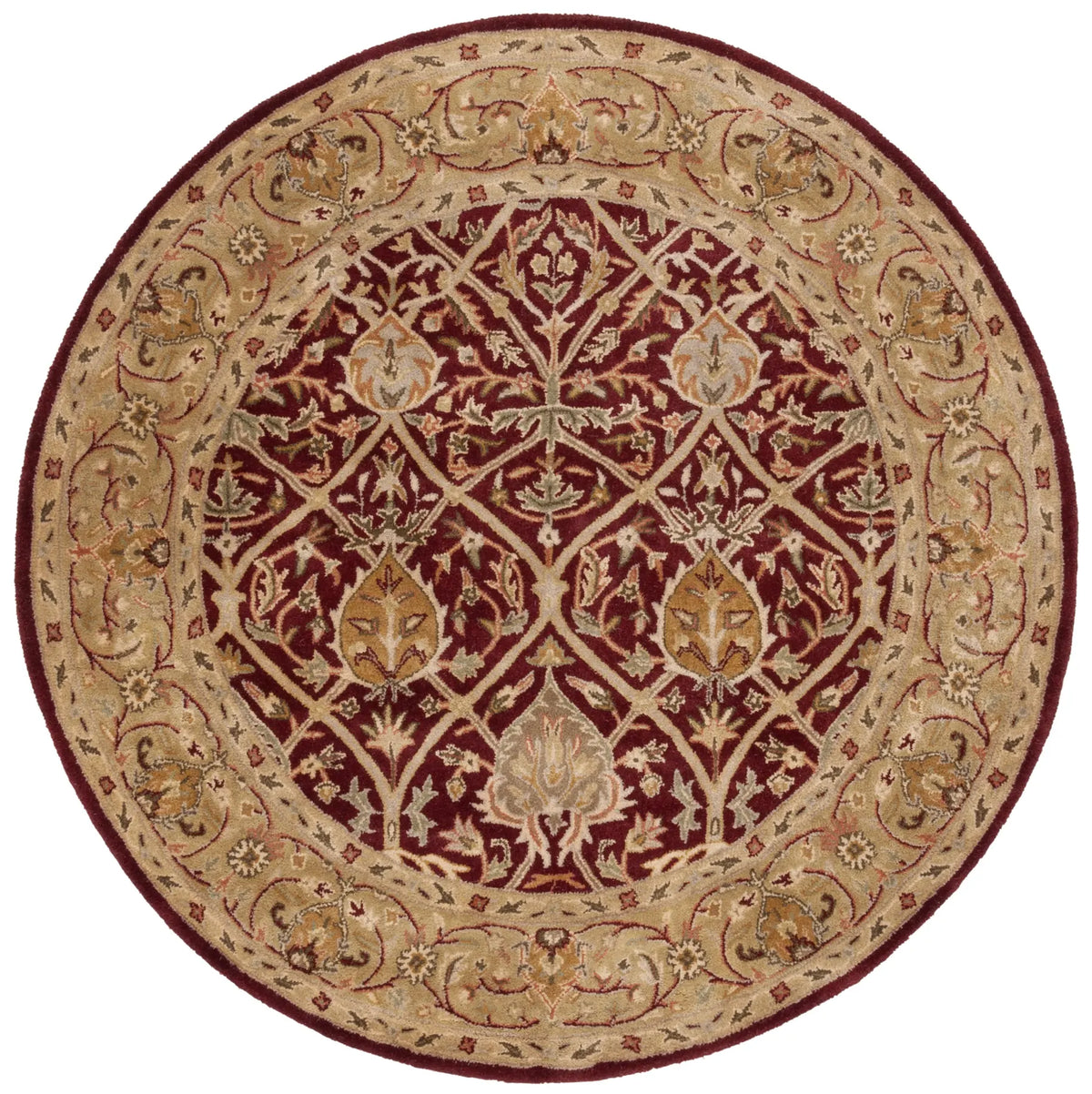 Safavieh Persian Legend 6'-0" x 6'-0" Rug in Red / Gold