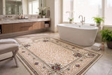 Dynamic Rugs Ancient Garden 57091 Ivory Rugs - Room