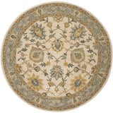 Safavieh Classic 6'-0" x 6'-0" Rug in Ivory / Light Blue