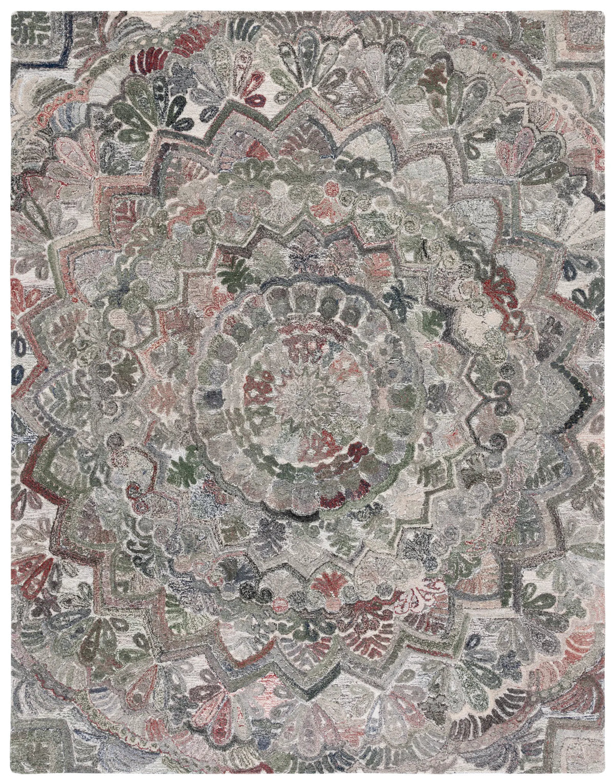Safavieh Marquee 10'-0" x 14'-0" Rug in Grey / Multi