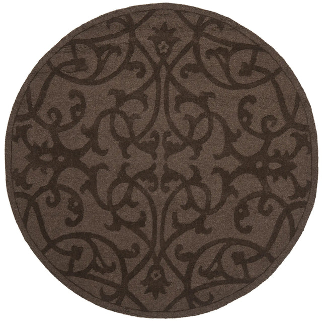 Safavieh Impressions 5'-0" x 5'-0" Rug in Brown
