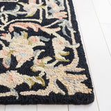 Safavieh Aubusson 4'-0" x 6'-0" Rug in Black / Ivory