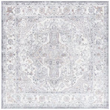 Safavieh Opal 6'-7" x 6'-7" Rug in Grey / Ivory