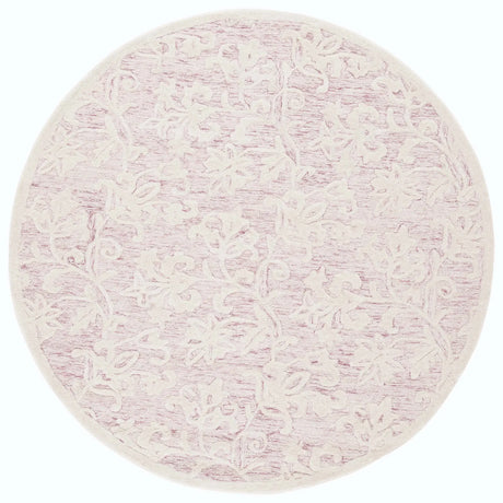 Safavieh Martha Stewart 6'-0" x 6'-0" Rug in Pink / Ivory