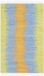 Safavieh Montauk 2'-6" x 4'-0" Rug in Green / Gold