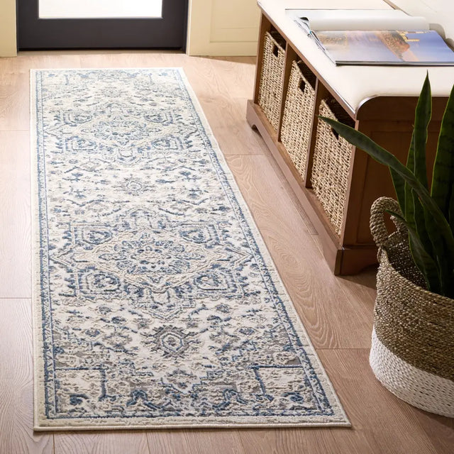 Safavieh Cameron 2'-2" x 8'-0" Rug in Blue / Grey