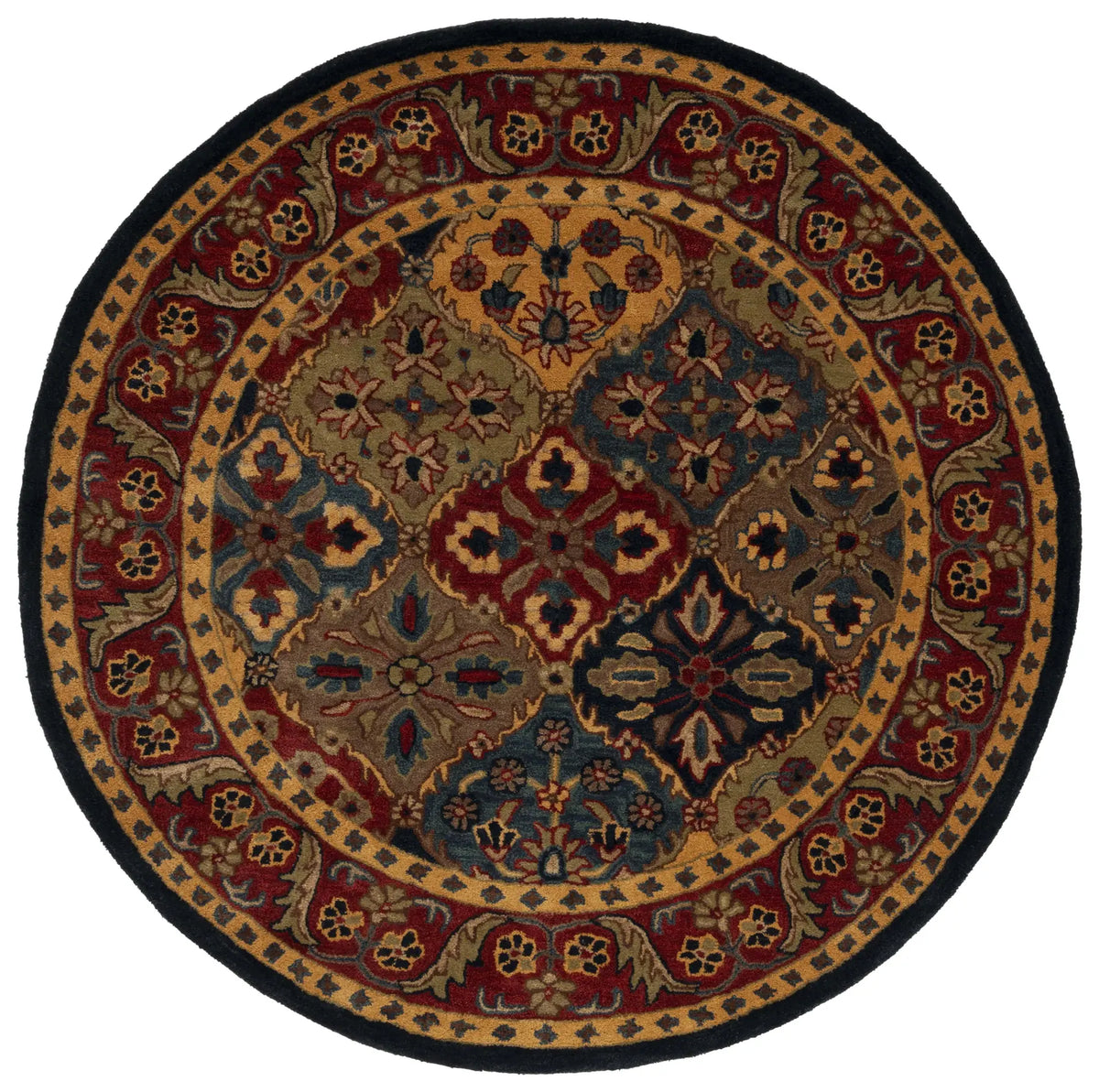 Safavieh Classic 6'-0" x 6'-0" Rug in Blue / Red