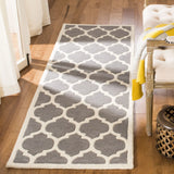 Safavieh Chatham 2'-3" x 11'-0" Rug in Dark Grey / Ivory