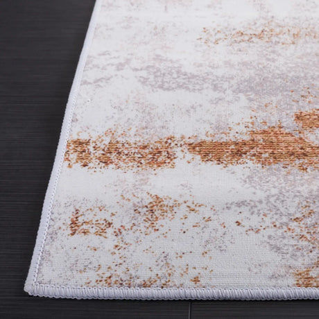 Safavieh Tacoma 4'-0" x 6'-0" Rug in Grey / Rust