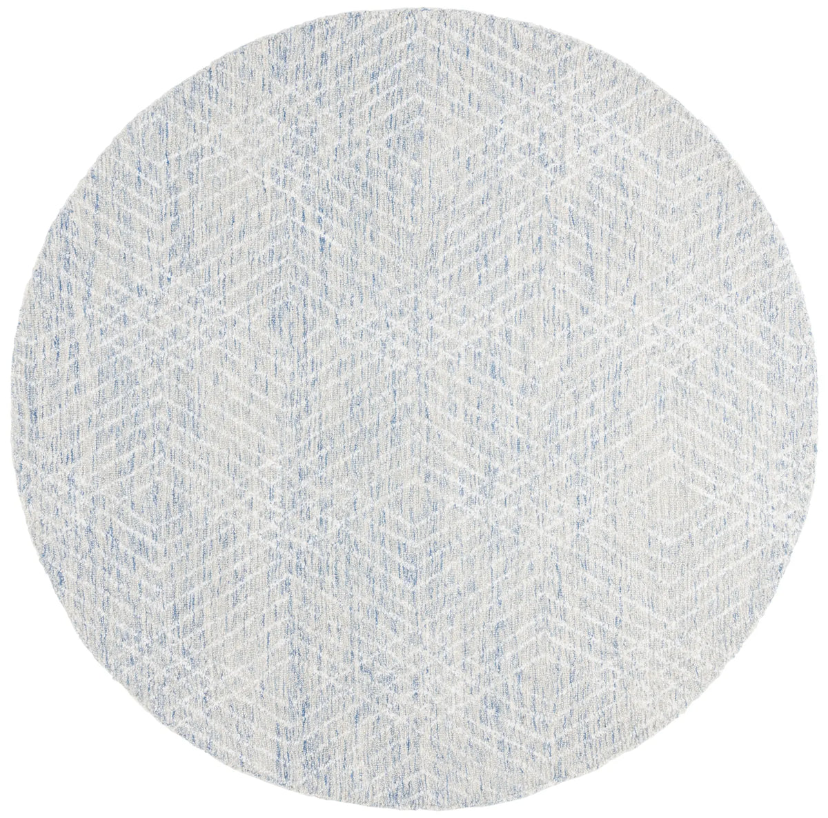 Safavieh Abstract 6'-0" x 6'-0" Rug in Blue / Ivory
