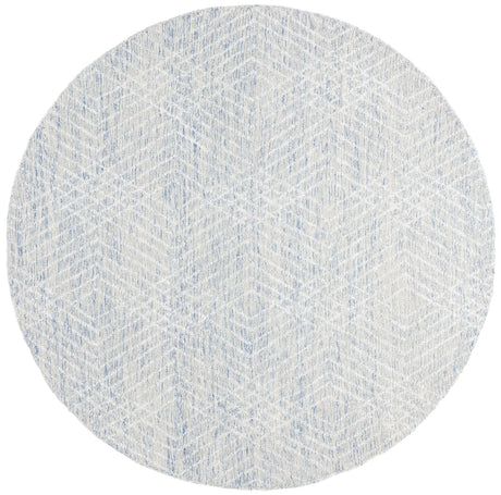 Safavieh Abstract 6'-0" x 6'-0" Rug in Blue / Ivory