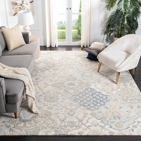Safavieh Glamour 10'-0" x 14'-0" Rug in Grey / Blue