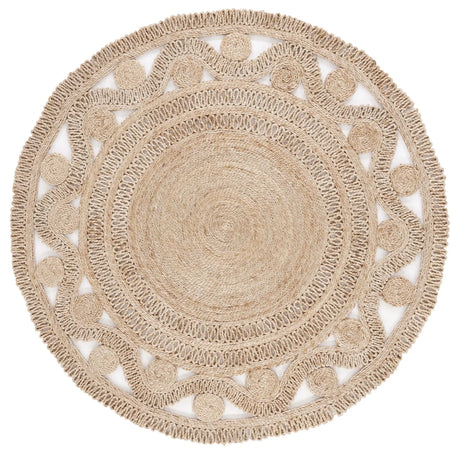 Safavieh Natural Fiber 5'-0" x 5'-0" Rug in Natural