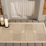 Safavieh Courtyard 2'-0" x 3'-7" Rug in Natural / Brown