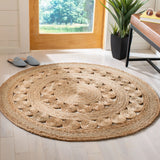 Safavieh Natural Fiber 3'-0" x 3'-0" Rug in Natural