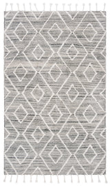 Safavieh Casablanca 4'-0" x 6'-0" Rug in Grey / Ivory