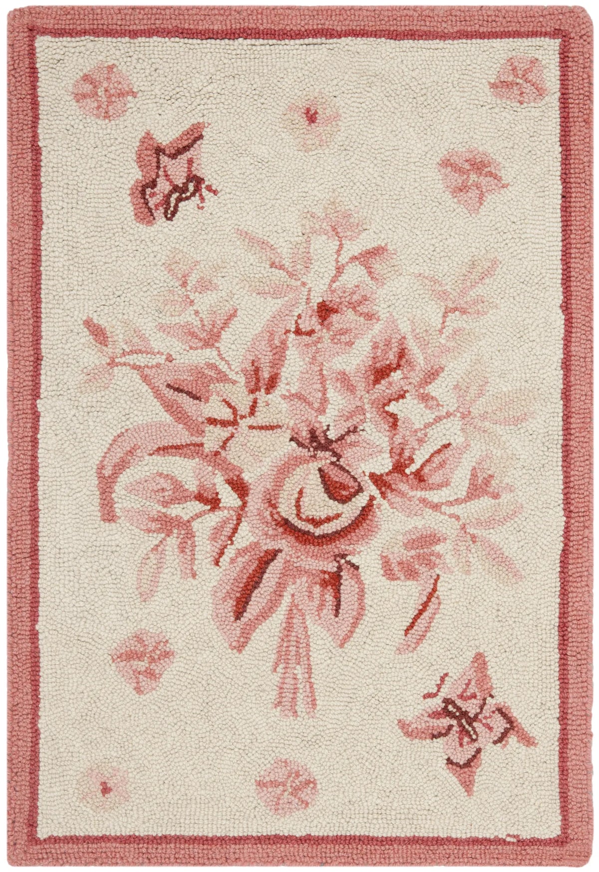 Safavieh Chelsea 1'-8" x 2'-6" Rug in Ivory / Rose