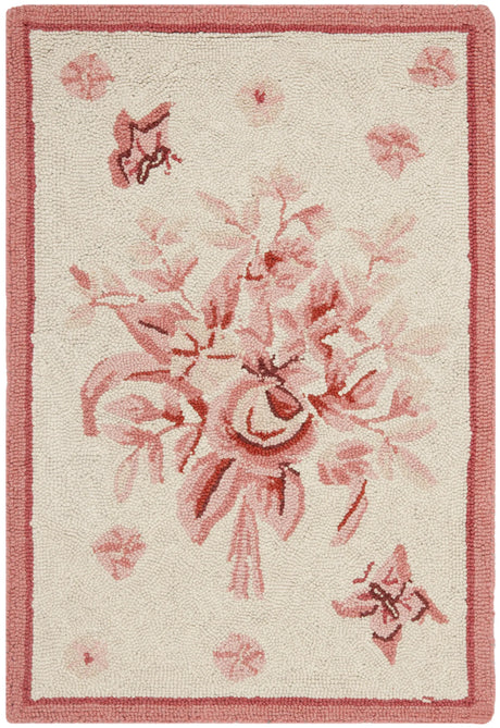Safavieh Chelsea 1'-8" x 2'-6" Rug in Ivory / Rose