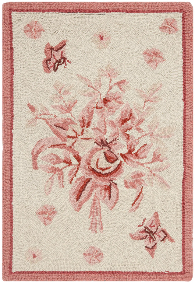 Safavieh Chelsea 1'-8" x 2'-6" Rug in Ivory / Rose