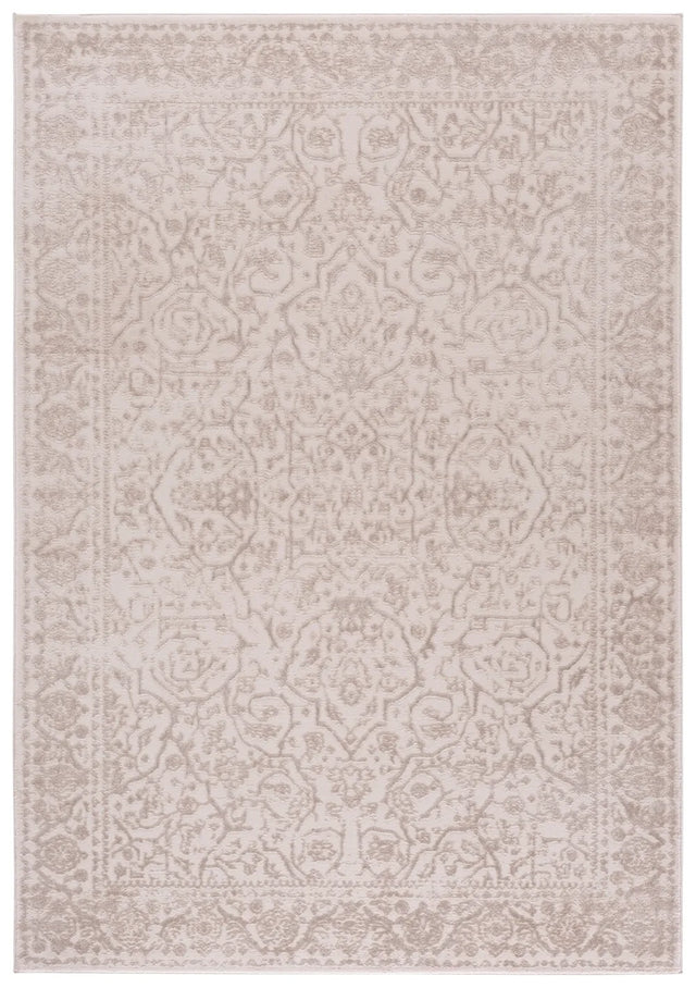 Safavieh Reflection 5'-1" x 7'-6" Rug in Ivory / White