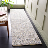 Safavieh Berber 2'-3" x 8'-0" Rug in Ivory / Blue