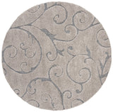 Safavieh Florida Shag 10'-0" x 10'-0" Rug in Grey / Light Blue