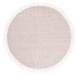 Safavieh Natura 6'-0" x 6'-0" Rug in Ivory / Pink