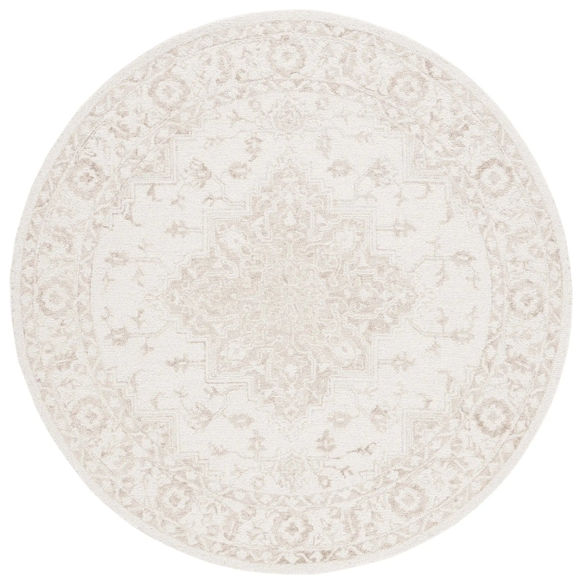 Safavieh Metro 6'-0" x 6'-0" Rug in Beige / Ivory