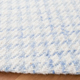 Safavieh Marbella 6'-0" x 6'-0" Rug in Blue / Ivory