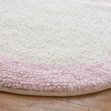 Safavieh Vermont 6'-0" x 6'-0" Rug in Ivory / Light Pink