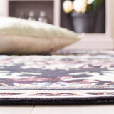 Safavieh Easy Care 4'-0" x 6'-0" Rug in Black / Pink