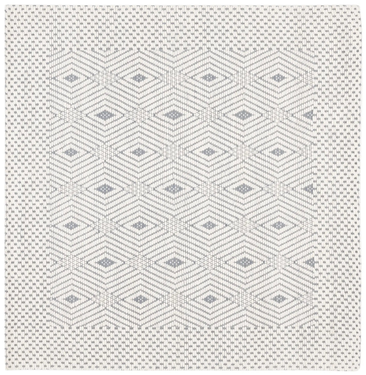 Safavieh Marbella 6'-0" x 6'-0" Rug in Ivory / Grey