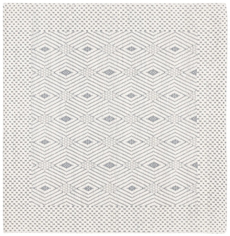 Safavieh Marbella 6'-0" x 6'-0" Rug in Ivory / Grey