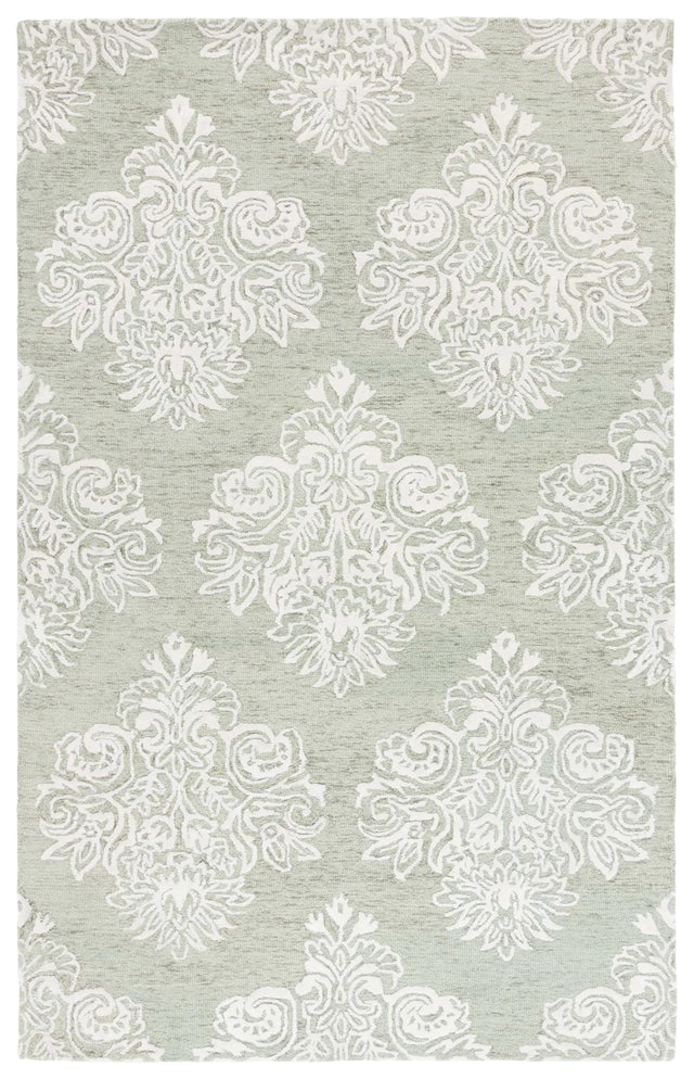 Safavieh Glamour 4'-0" x 6'-0" Rug in Sage / Ivory