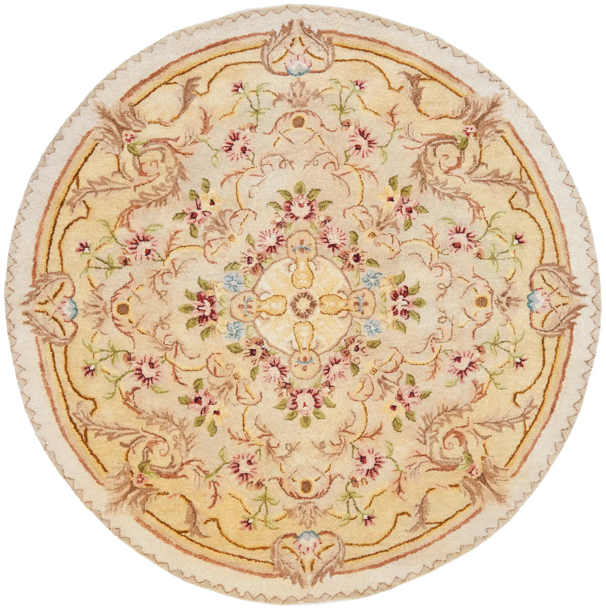 Safavieh Empire 6'-0" x 6'-0" Rug in Beige / Light Gold
