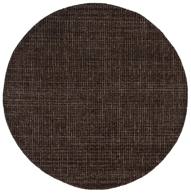 Safavieh Abstract 6'-0" x 6'-0" Rug in Dark Brown