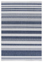 Safavieh Beach House 4'-0" x 6'-0" Rug in Brown / Ivory
