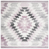 Safavieh Adirondack 7'-0" x 7'-0" Rug in Plum / Ivory