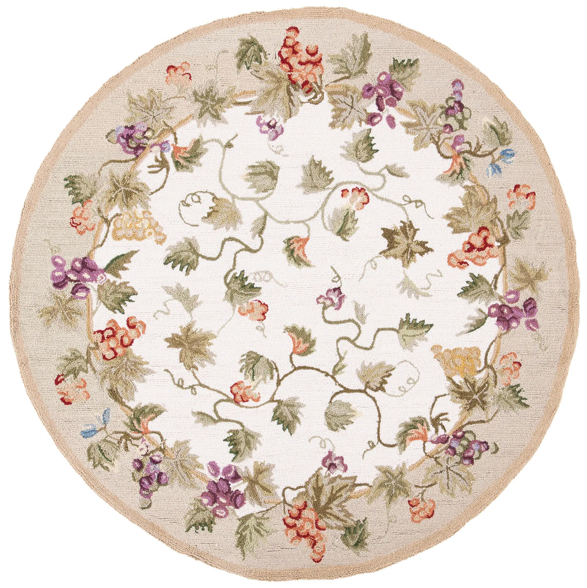 Safavieh Chelsea 5'-6" x 5'-6" Rug in Ivory