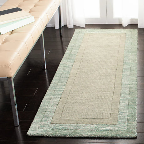 Safavieh Impressions 2'-3" x 10'-0" Rug in Green / Beige