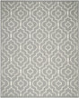 Safavieh Dhurries 10'-0" x 14'-0" Rug in Grey / Ivory
