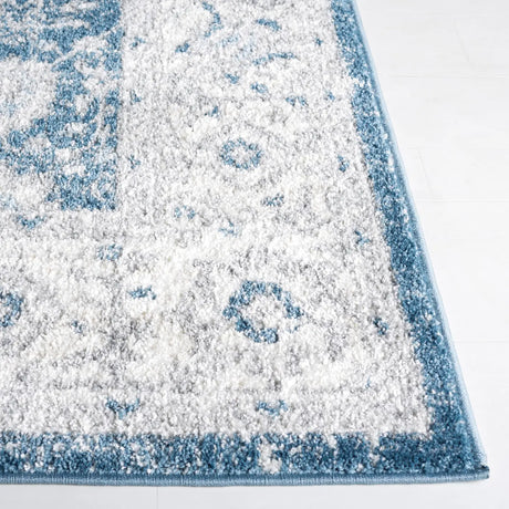 Safavieh Layla 4'-5" x 6'-5" Rug in Blue / Ivory Grey
