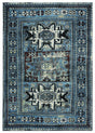 Safavieh Vintage Hamadan 4'-0" x 6'-0" Rug in Light Blue / Black