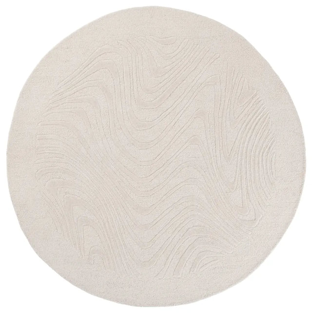 Safavieh Ebony 6'-0" x 6'-0" Rug in Ivory