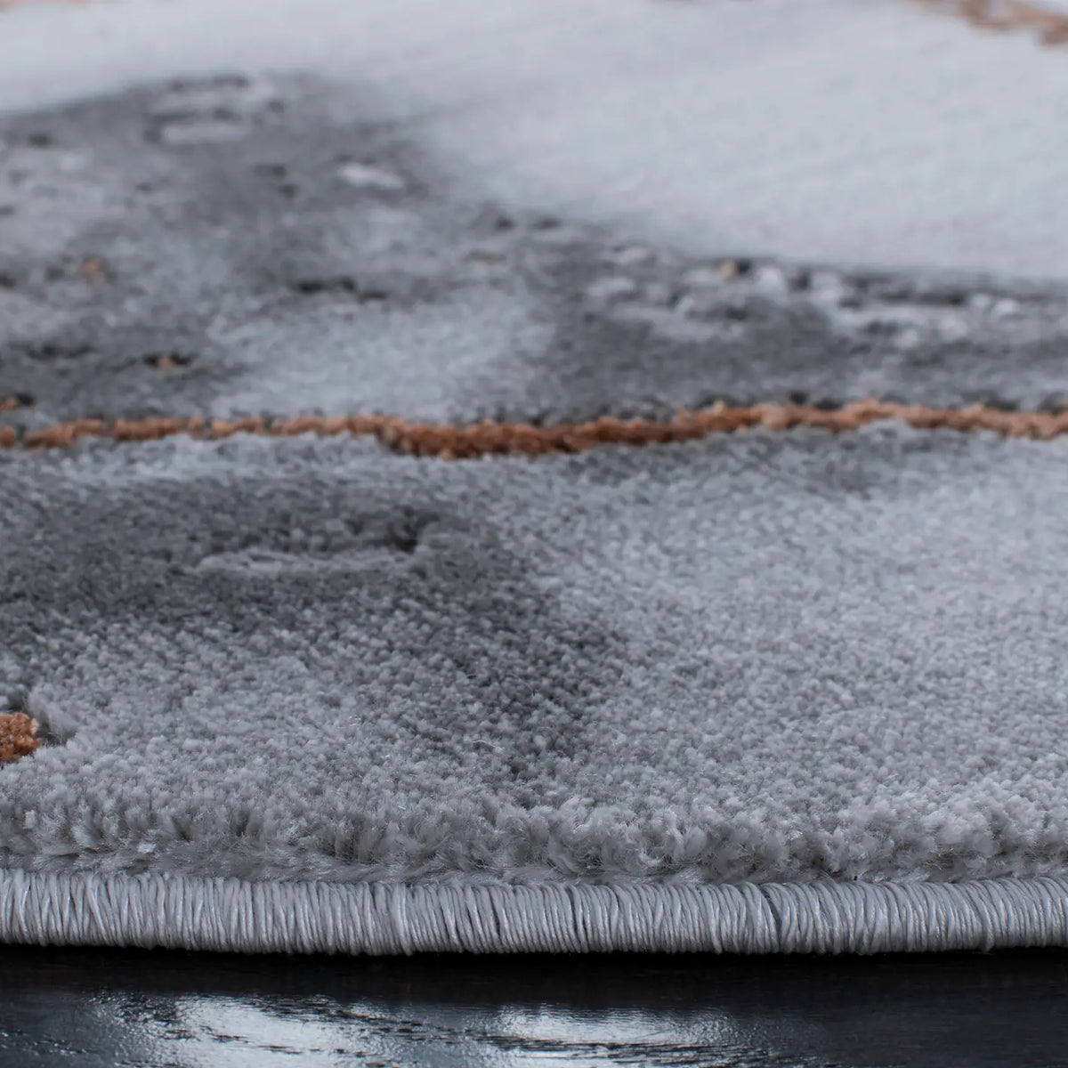 Safavieh Craft 10'-0" x 10'-0" Rug in Grey / Orange