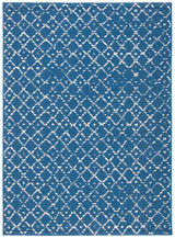 Safavieh Courtyard 4'-5" x 6'-5" Rug in Navy / Ivory