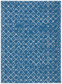 Safavieh Courtyard 4'-5" x 6'-5" Rug in Navy / Ivory