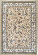 Dynamic Rugs Ancient Garden 57120 Lt Gold / Ivory Rugs - Rectangular