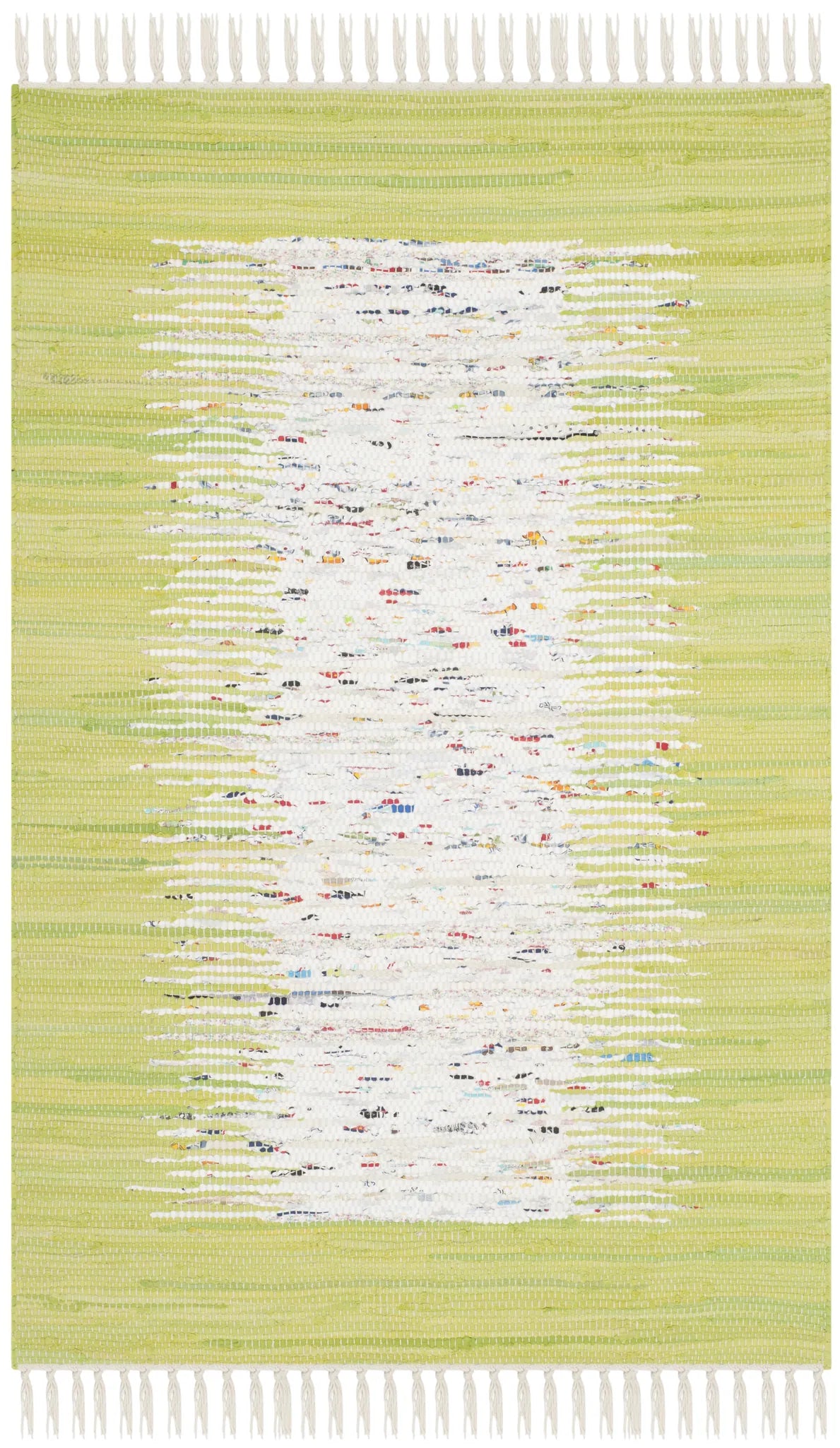 Safavieh Montauk 2'-6" x 4'-0" Rug in Ivory / Citron
