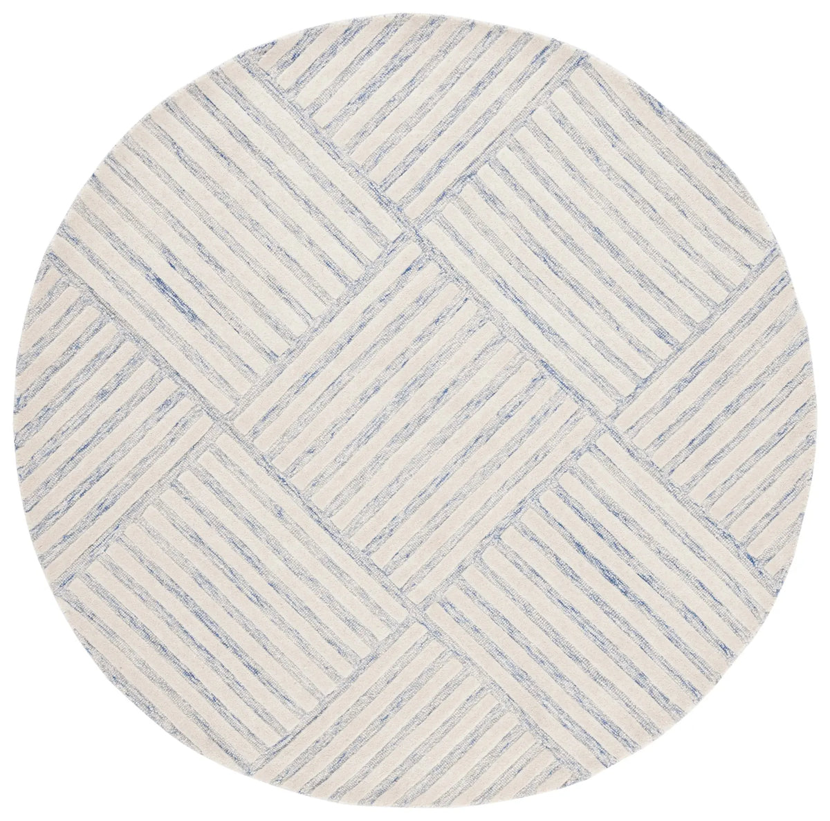 Safavieh Metro 6'-0" x 6'-0" Rug in Blue / Ivory